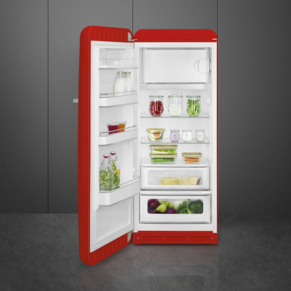Tủ lạnh một cửa SMEG FAB28LRD5 màu đỏ cánh trái