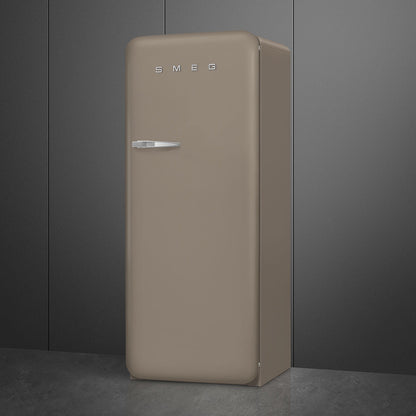 Tủ lạnh một cửa SMEG FAB28RDTP5 màu Taupe cánh phải