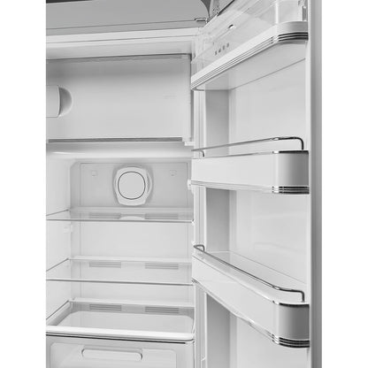 Tủ lạnh một cửa SMEG FAB28RSV5 màu bạc cánh phải