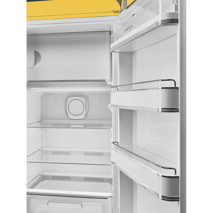 Tủ lạnh một cửa SMEG FAB28RYW5 màu vàng cánh phải