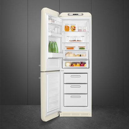 Tủ lạnh 2 ngăn SMEG FAB32LCR5 màu kem cánh trái