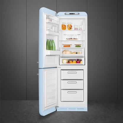 Tủ lạnh 2 ngăn SMEG FAB32LPB5 màu xanh dương pastel cánh trái