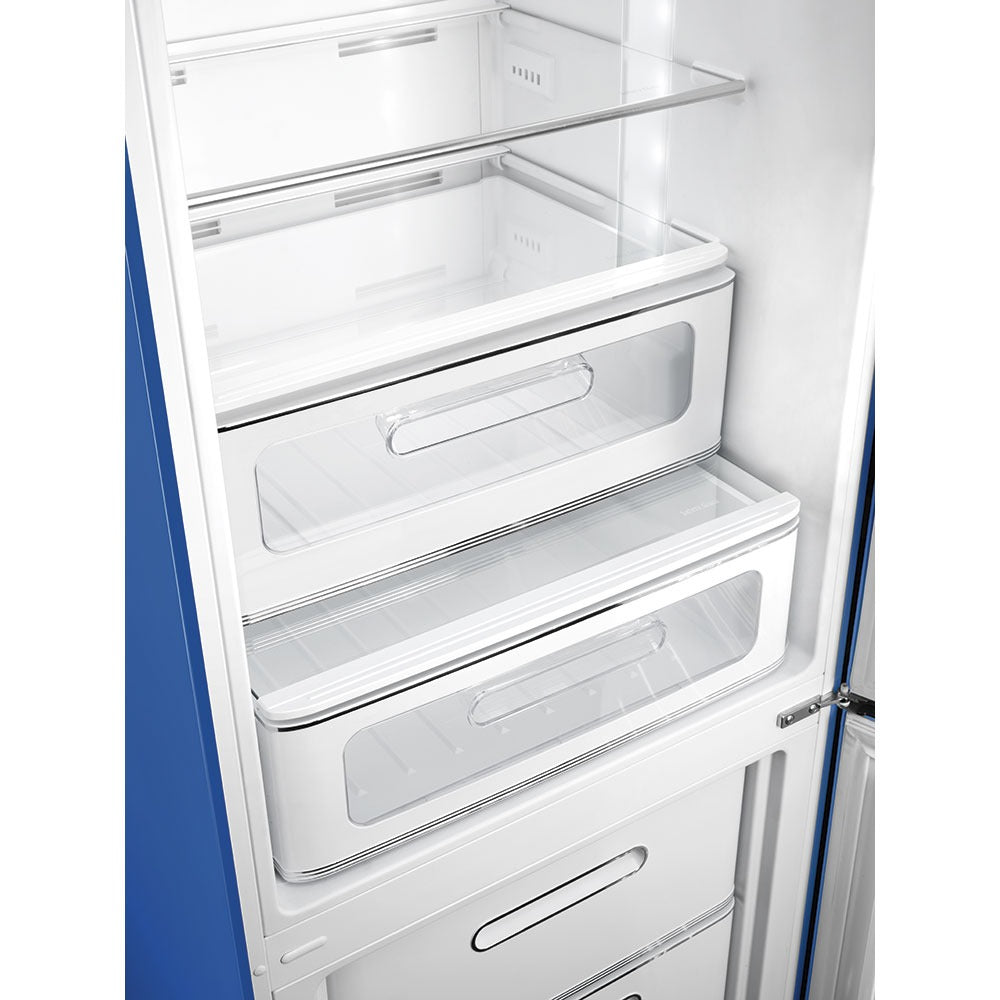 Tủ lạnh 2 ngăn SMEG FAB32RBE5 màu xanh dương cánh phải
