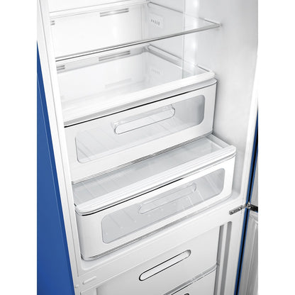 Tủ lạnh 2 ngăn SMEG FAB32RBE5 màu xanh dương cánh phải