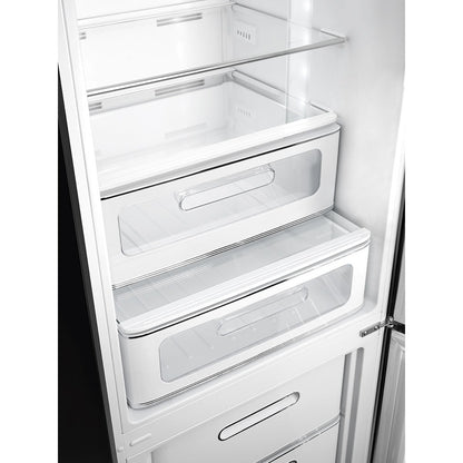 Tủ lạnh 2 ngăn SMEG FAB32RBL5 màu đen cánh phải