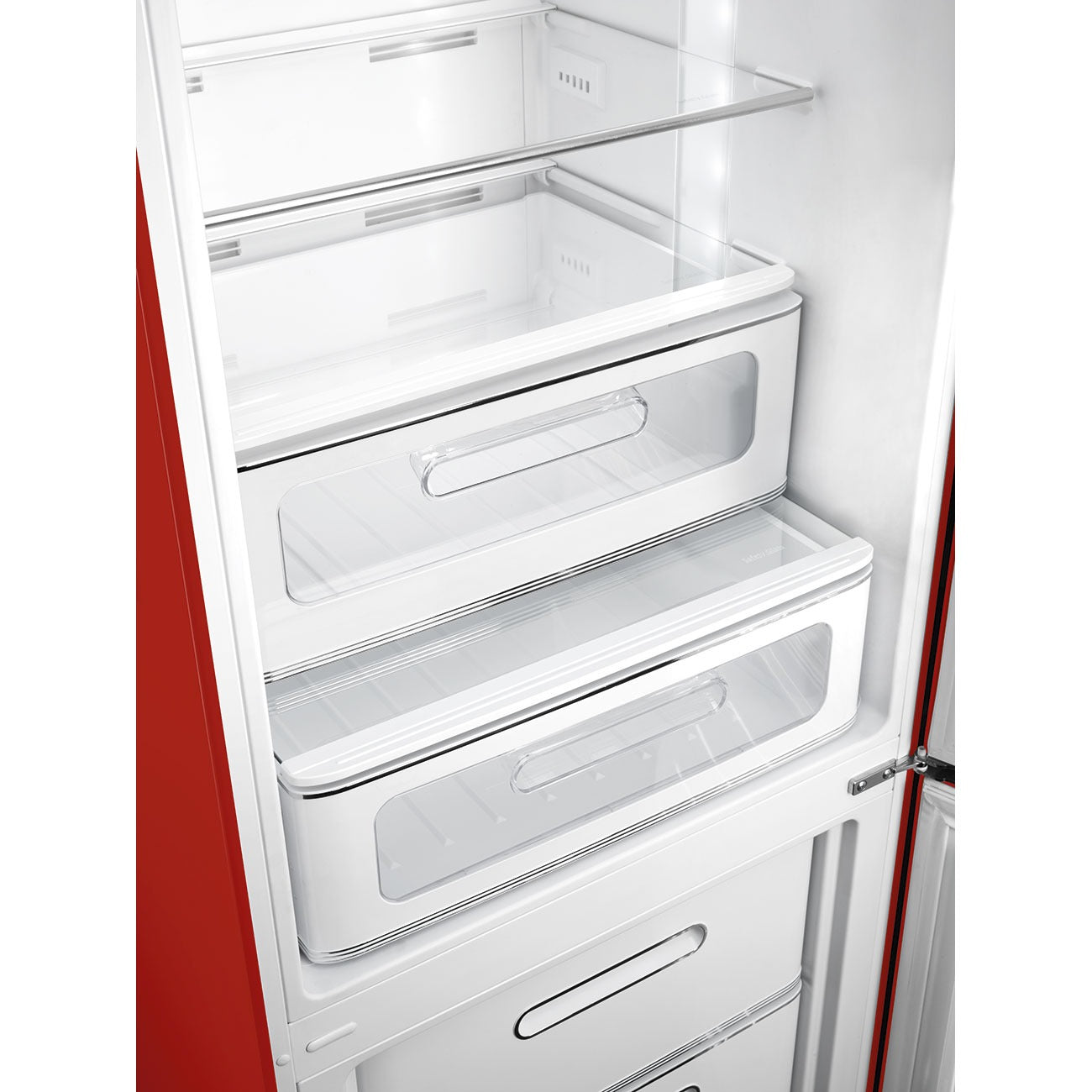 Tủ lạnh 2 ngăn SMEG FAB32RRD5 màu đỏ cánh phải