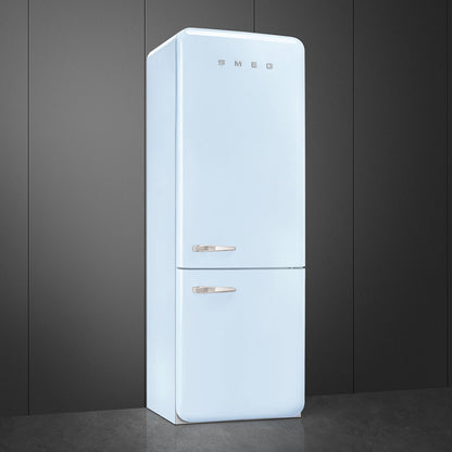 Tủ lạnh 2 ngăn đỉnh dưới SMEG FAB38RPB5 màu xanh dương cánh phải