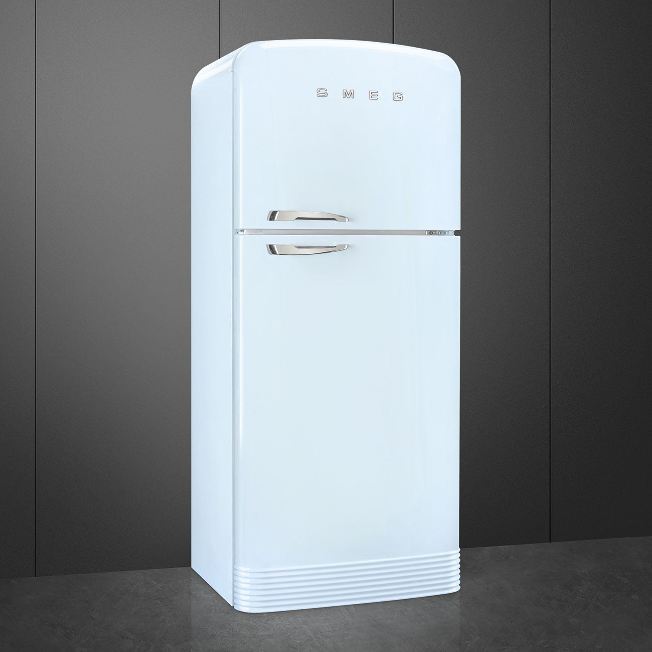 Tủ lạnh 2 ngăn SMEG FAB50RPB5 màu xanh dương cánh phải