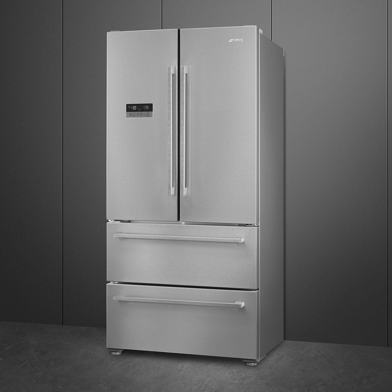 Tủ lạnh 4 ngăn SMEG FQ55FXDF màu inox