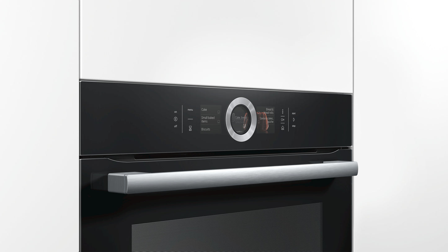 Lò nướng kết hợp hấp BOSCH HSG636BB1 |Series 8