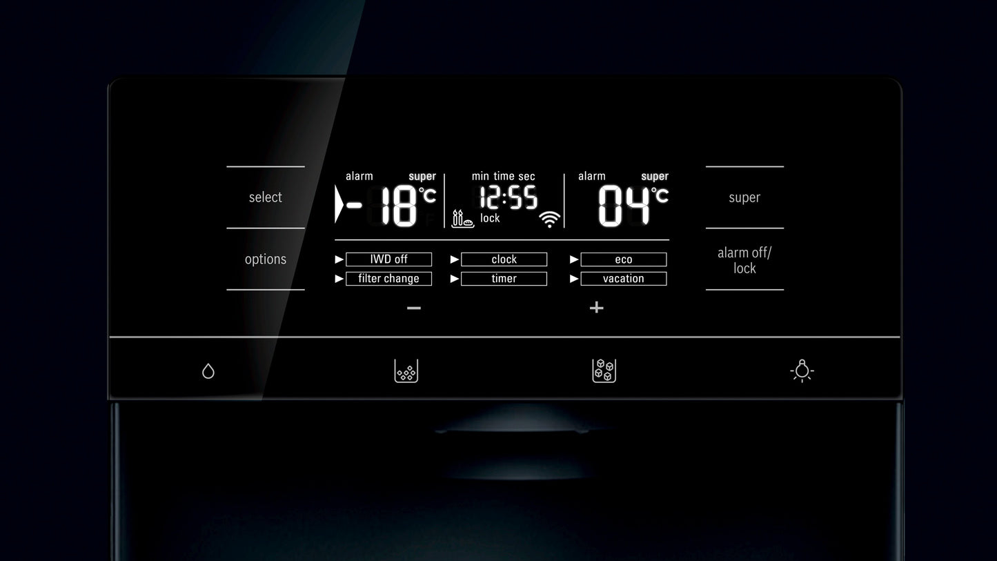 Tủ lạnh side by side BOSCH KAD92HBFP| Serie 8