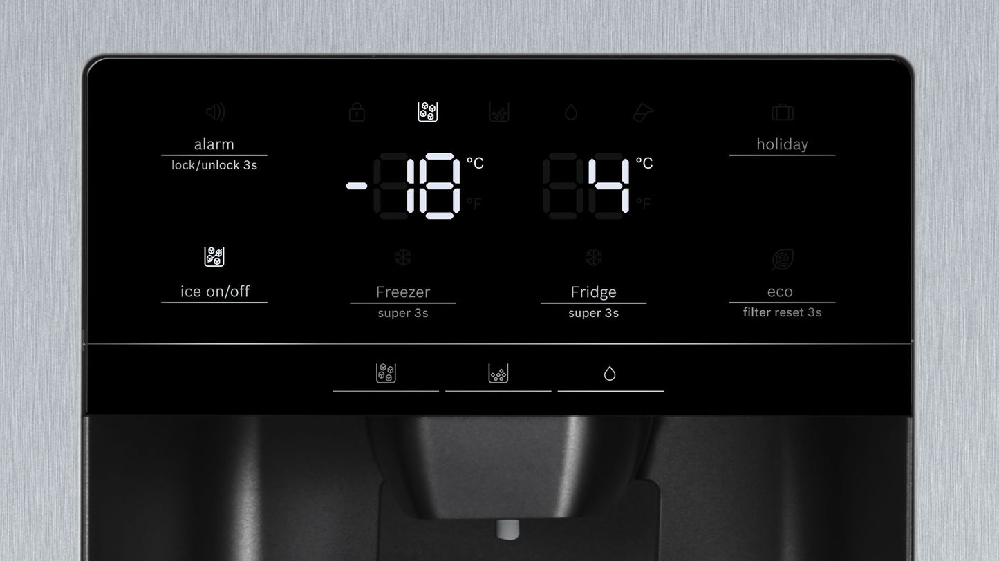 Tủ lạnh side by side BOSCH KAD93AIEP