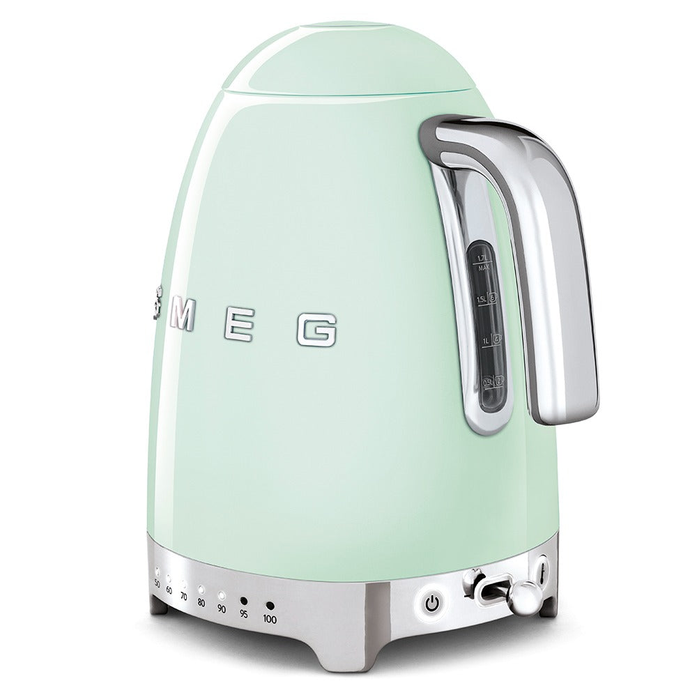 Máy đun nước SMEG KLF04PGEU màu xanh lá cây