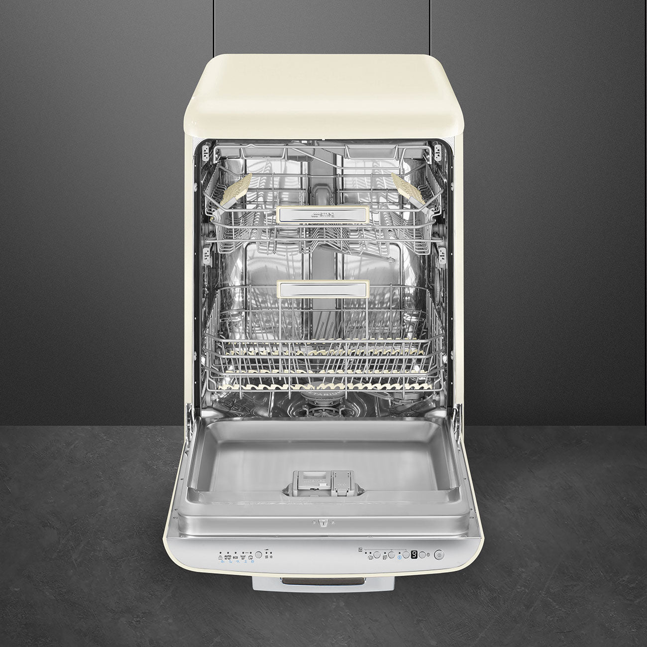 Máy rửa bát độc lập SMEG LVFABCR3 màu kem