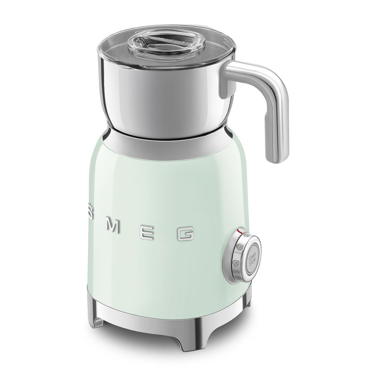Máy đánh sữa tạo bọt SMEG MFF01PGEU màu xanh lá cây