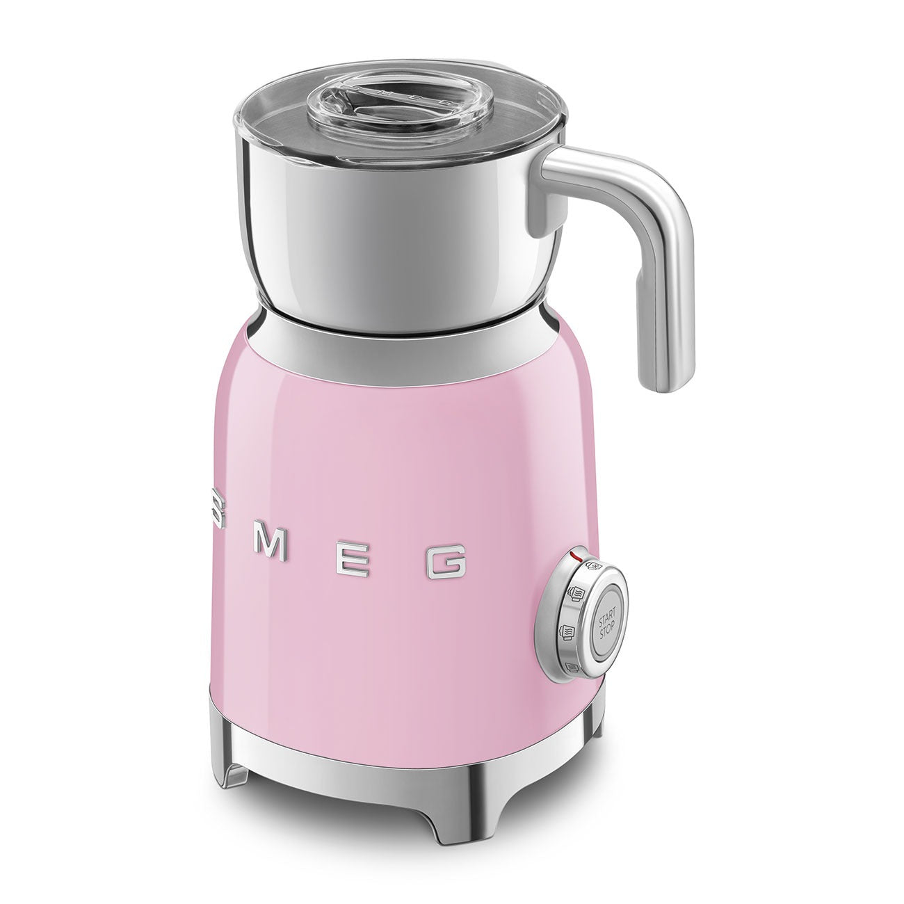 Máy đánh sữa tạo bọt SMEG MFF01PKEU màu hồng