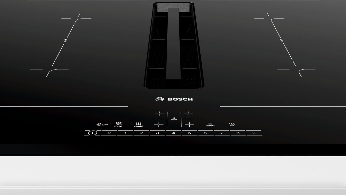 Bếp từ kết hợp hút mùi BOSCH PVQ731F15E Series 6