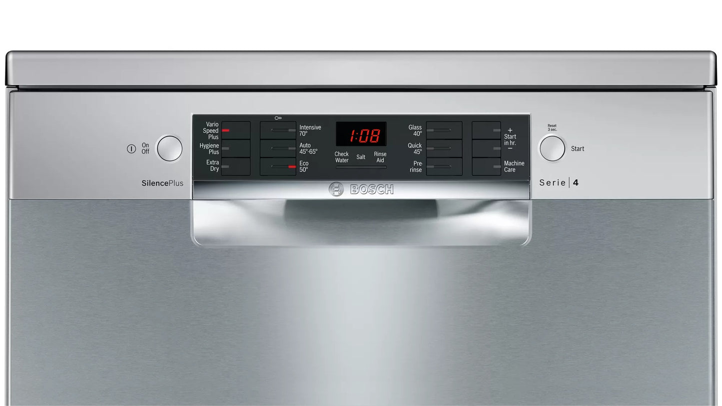 Máy rửa bát độc lập BOSCH SMS46MI01G|Serie 4