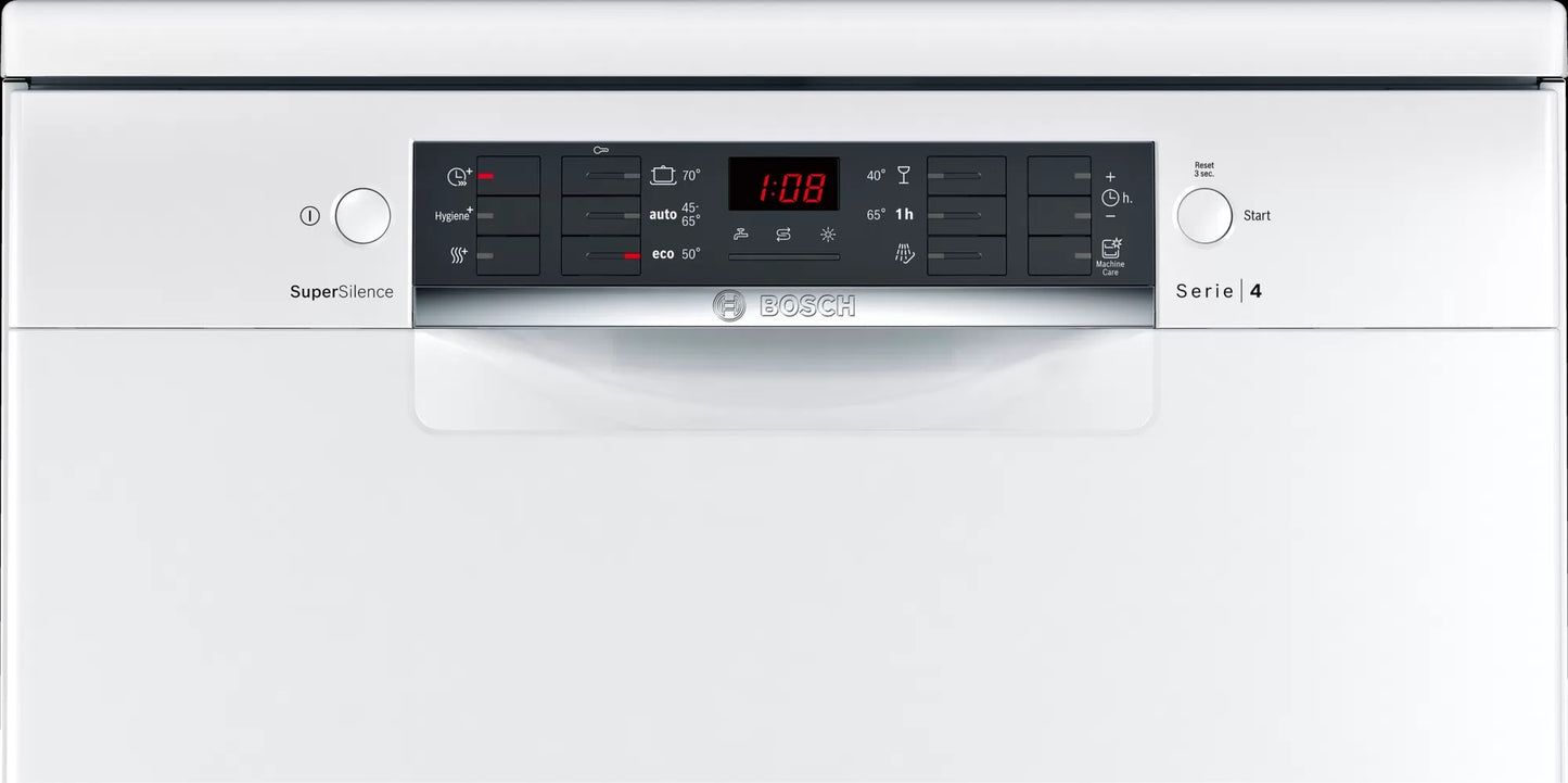 Máy rửa bát độc lập BOSCH SMS46NW03E|Serie 4