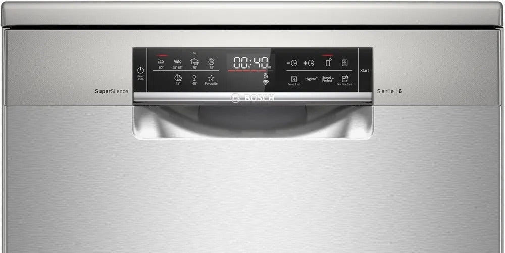 Máy rửa bát độc lập Bosch SMS6ZCI37Q Series 6 Sấy Zeolite
