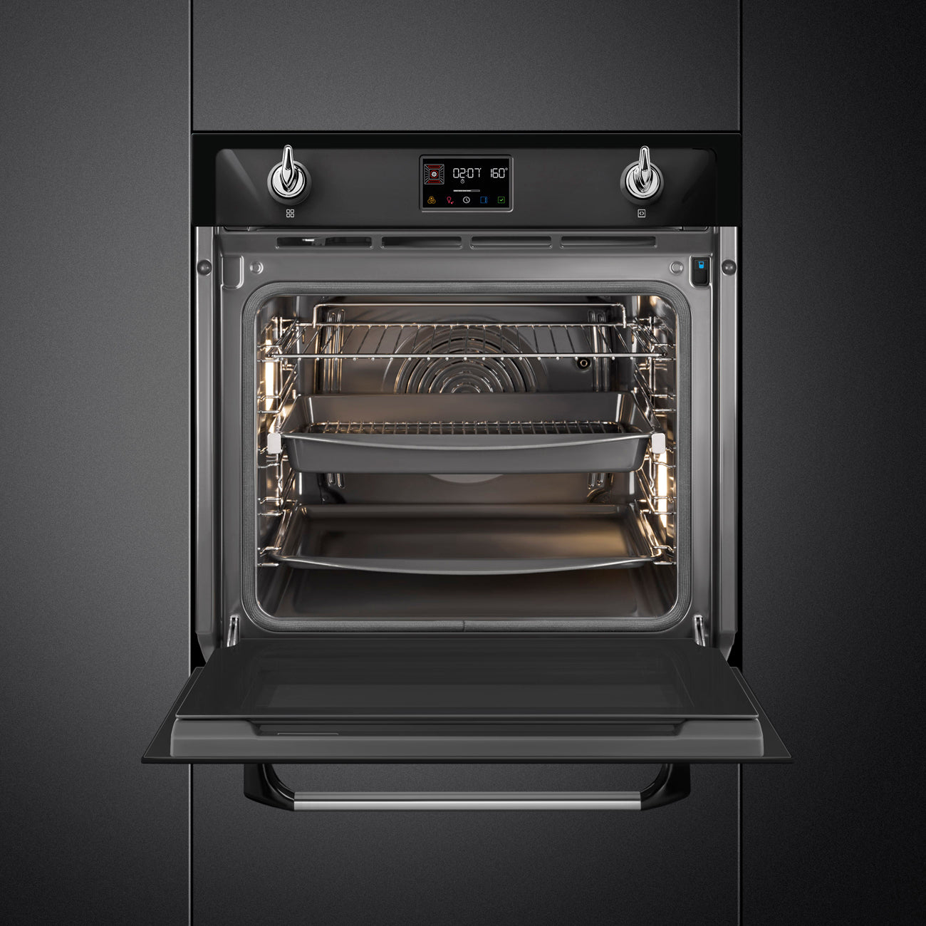 Lò nướng kết hợp hấp SMEG SOP6902S2PN