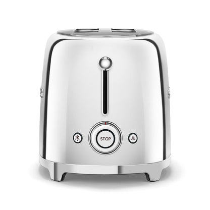 Máy nướng bánh mì SMEG TSF01SSEU màu thép không gỉ