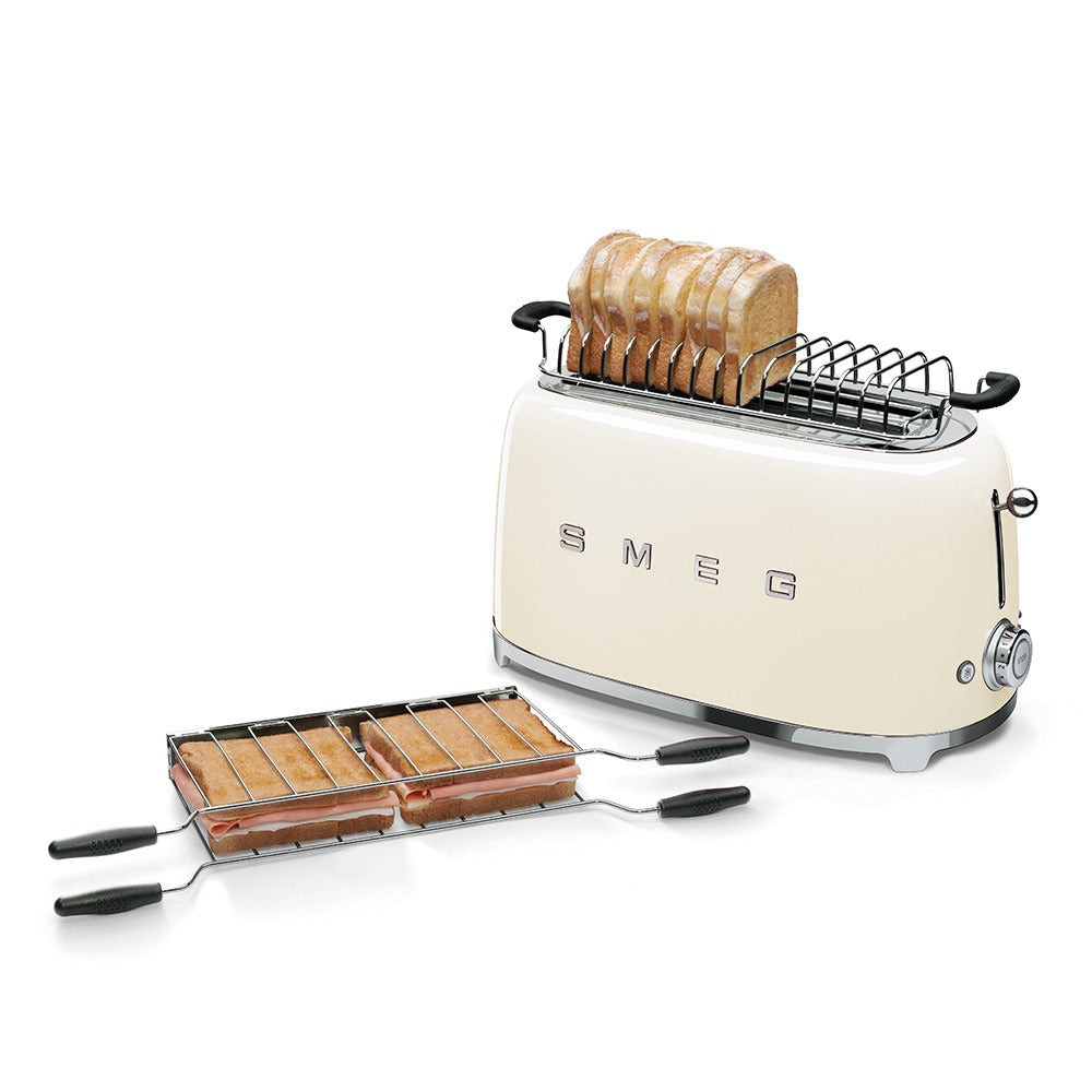 Máy nướng bánh mì SMEG TSF02CREU màu kem