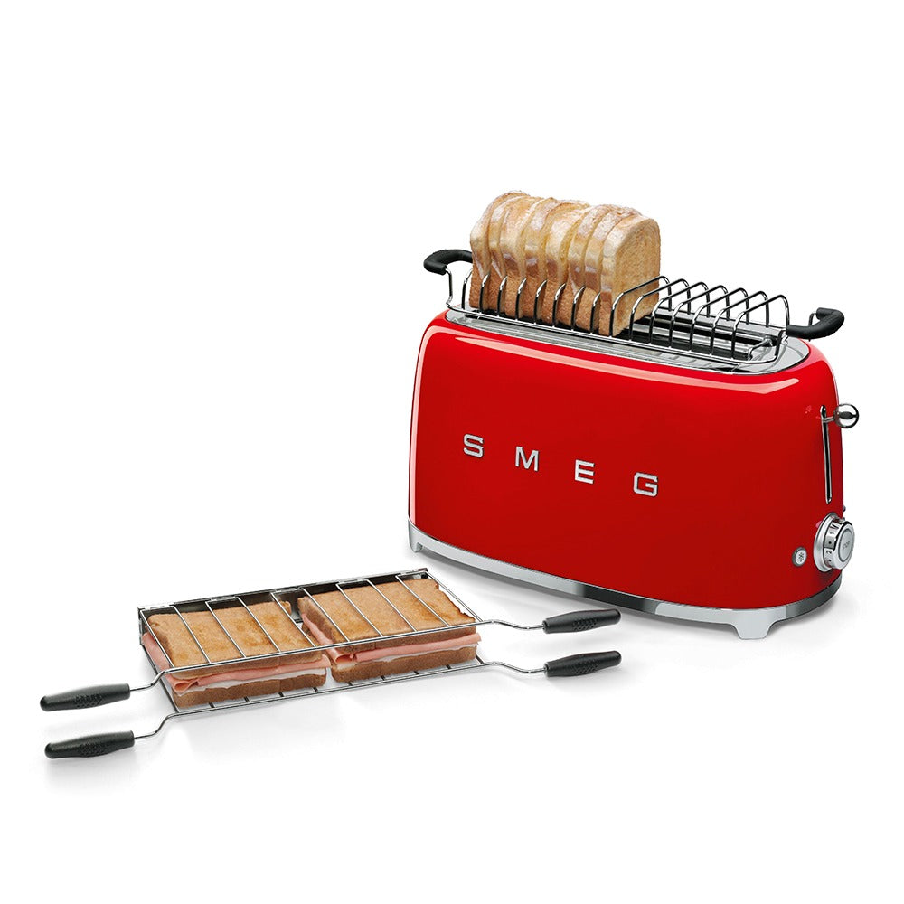 Máy nướng bánh mì SMEG TSF02RDEU màu đỏ