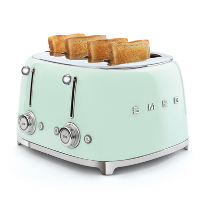 Máy nướng bánh mì SMEG TSF03PGEU màu xanh lá cây