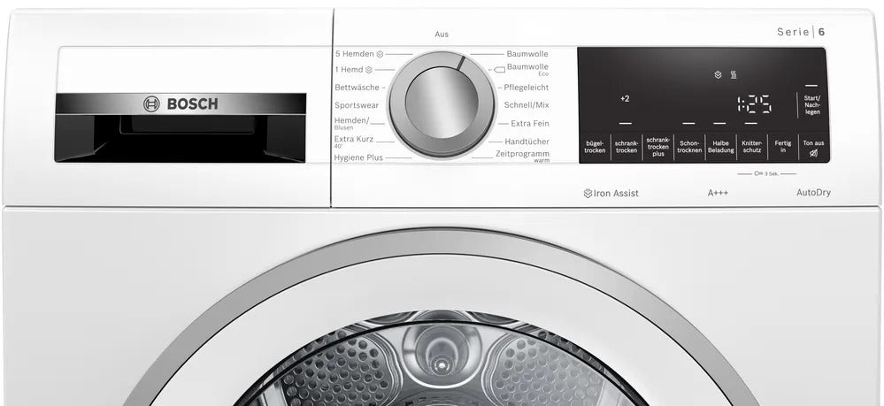 Máy sấy quần áo Bosch WQG233C90 8kg Serie 6