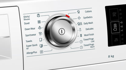 Máy sấy quần áo BOSCH WTW876H8SG|Serie 6