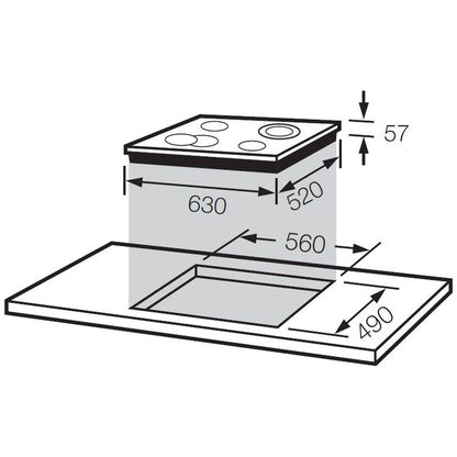 Bếp điện FAGOR 2VFT-211AS