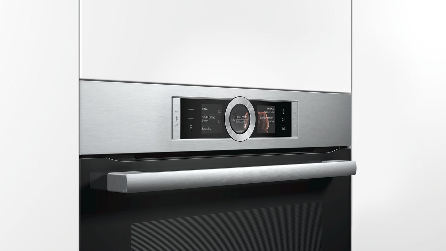 Lò nướng kết hợp hấp BOSCH HSG636ES1|Serie 8
