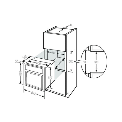 Lò nướng FAGOR 6H-876ATCX