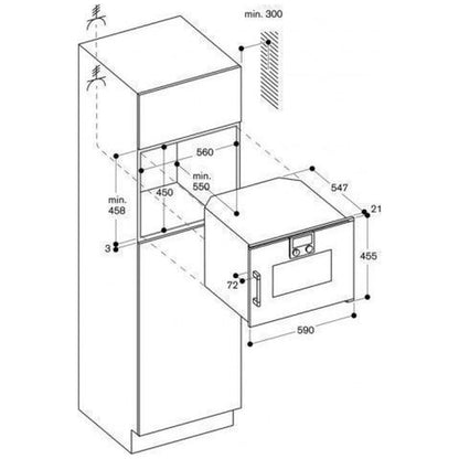Lò hấp GAGGENAU BSP220100|Serie 200