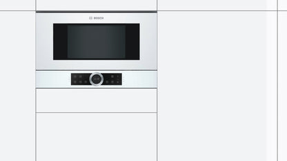 Lò vi sóng âm tủ BOSCH BFL634GW1|Serie 8