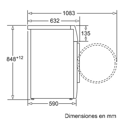 Máy giặt kết hợp sấy SIEMENS WD14H54XEP
