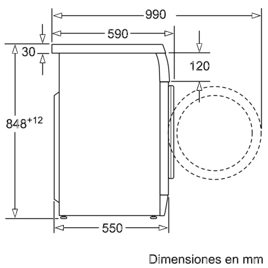 Máy giặt SIEMENS WM12E467EE i-DosTM