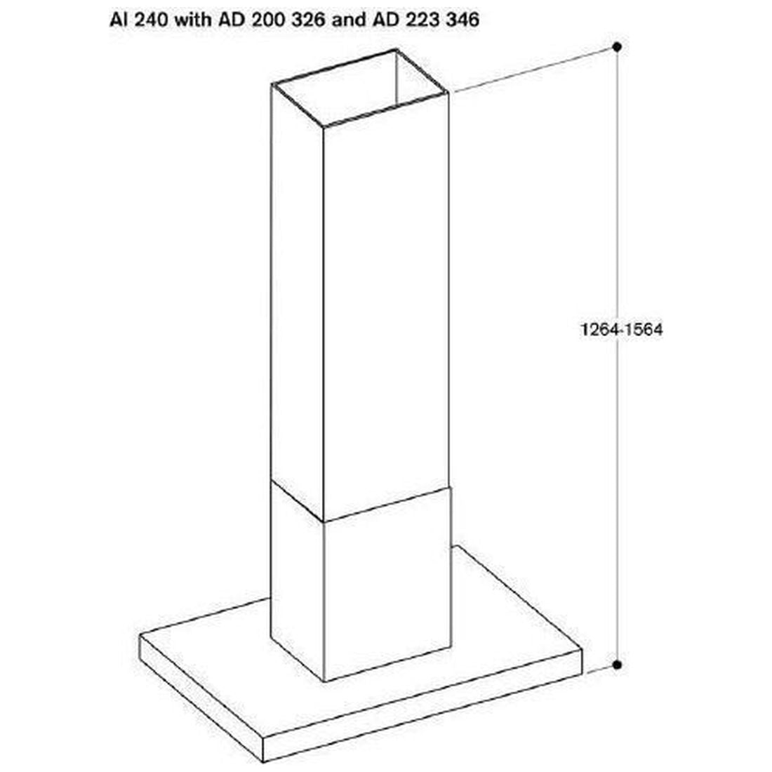 Máy hút mùi treo tường GAGGENAU AI240120