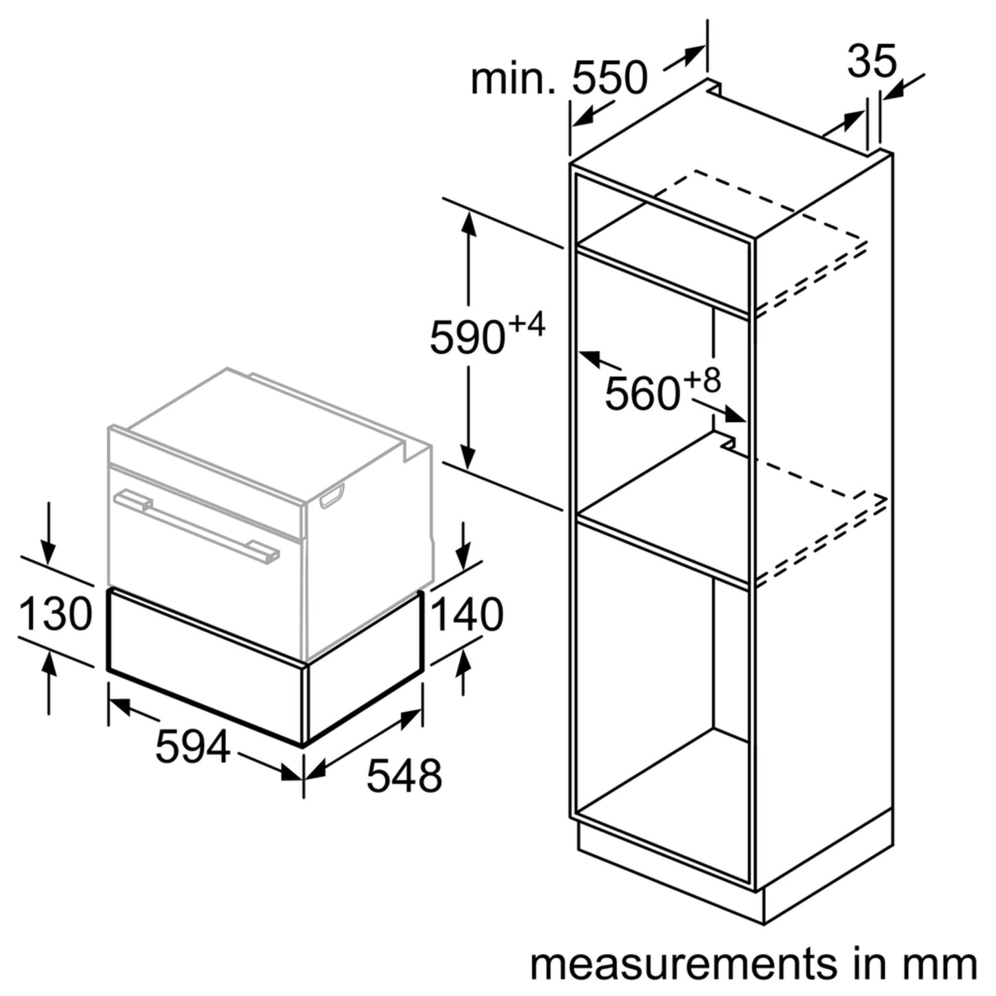 Ngăn giữ nhiệt BOSCH BIC630NS1B|Serie 8