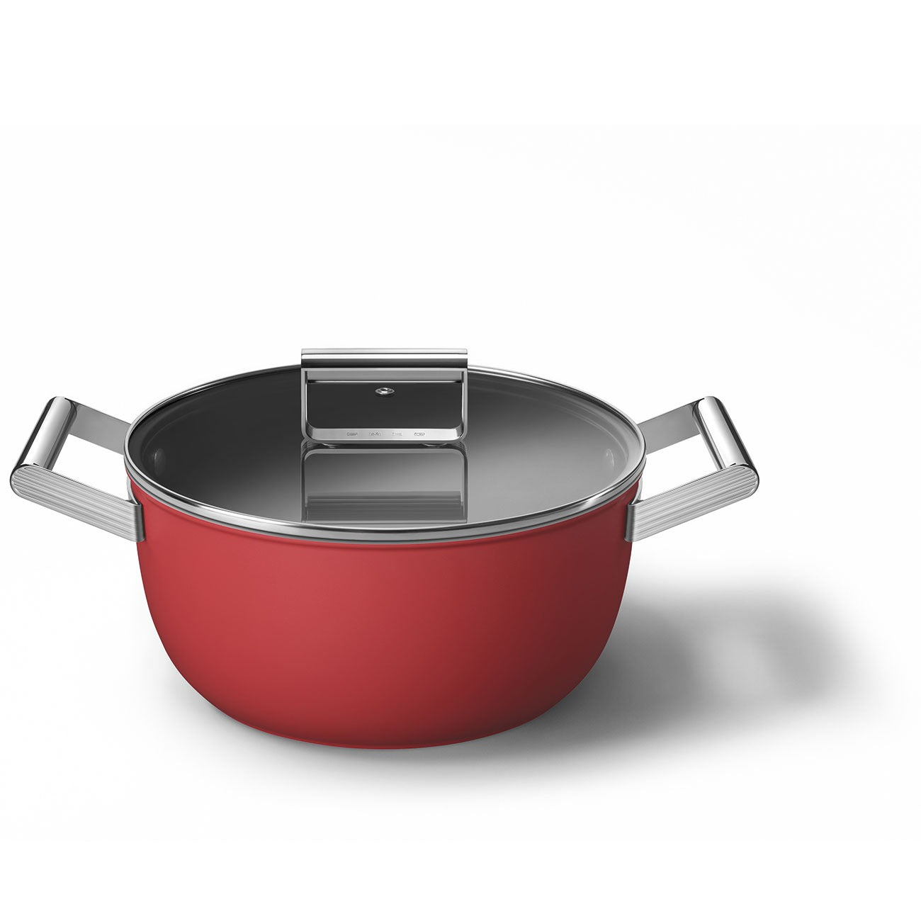 Xoong nồi Smeg CKFC2411RDM màu đỏ 24cm