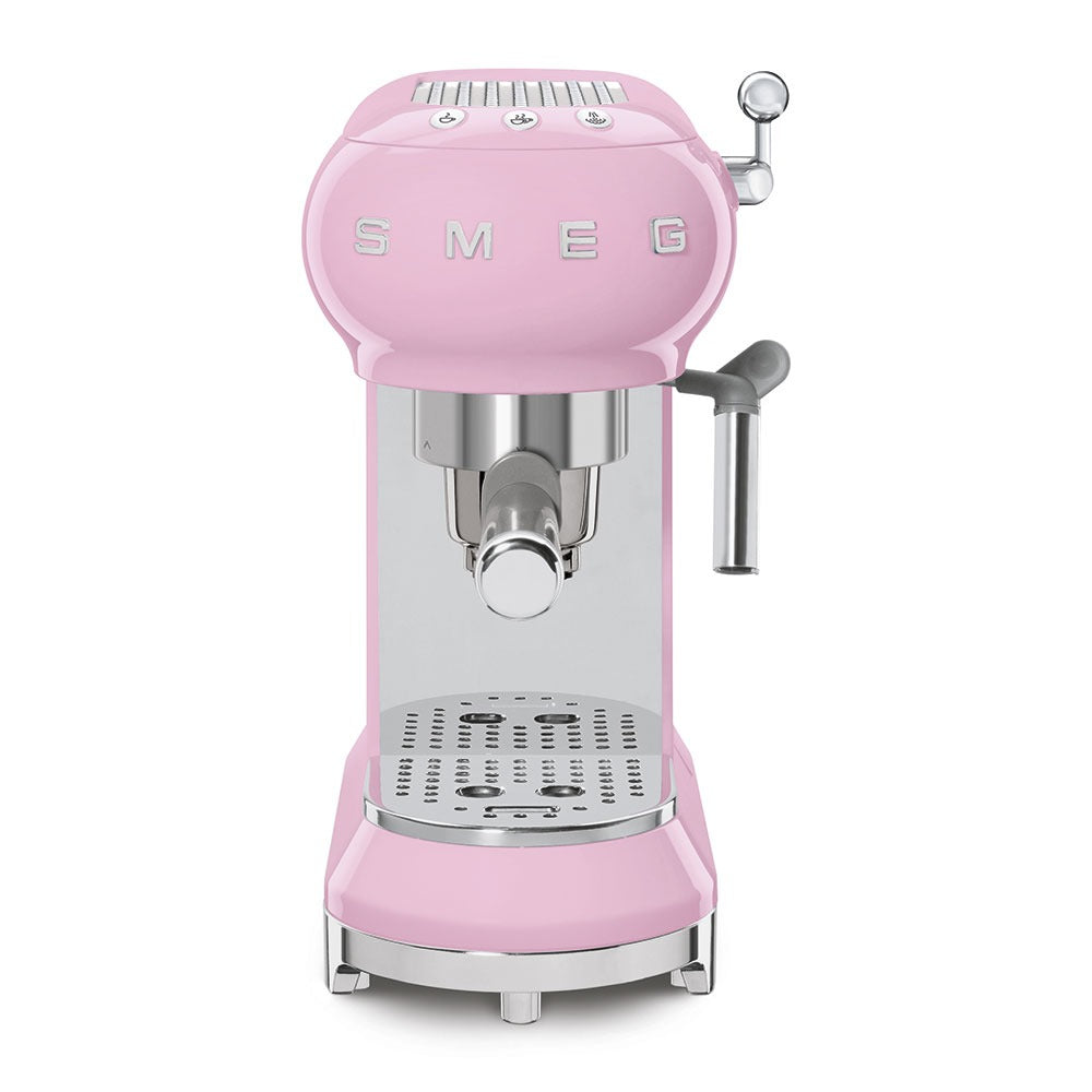 Máy pha cà phê SMEG ECF01PKEU màu hồng