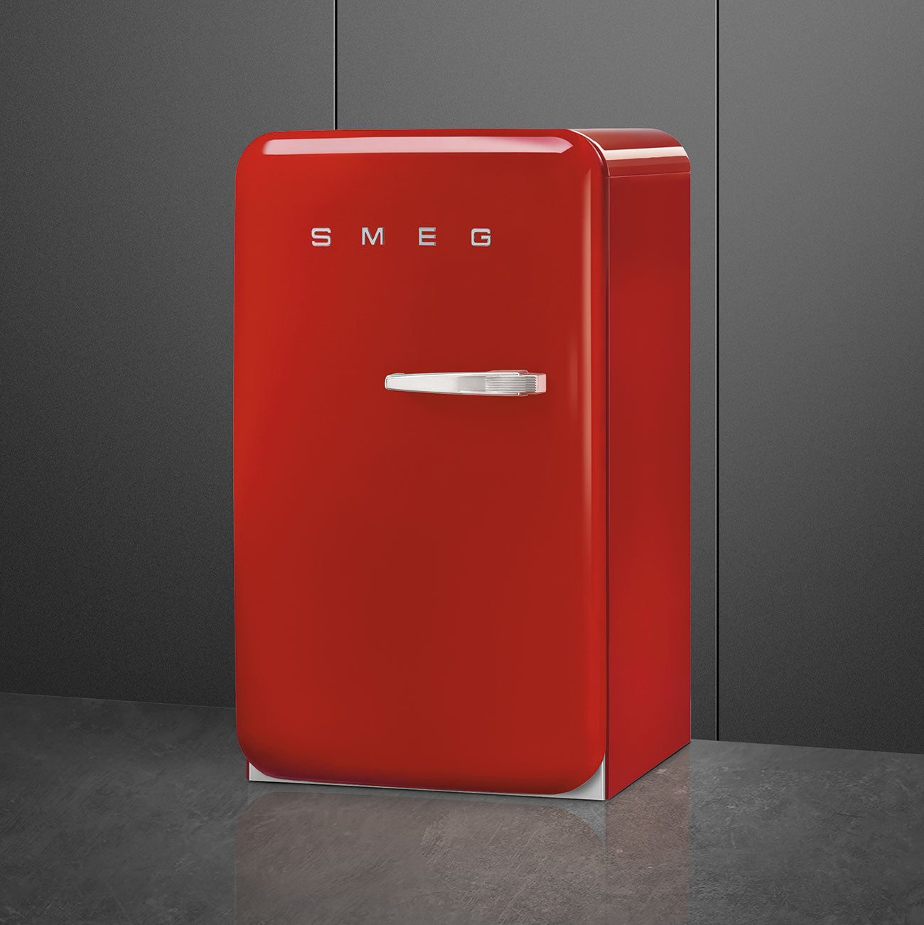 Tủ lạnh mini một cửa SMEG FAB10LRD5 màu đỏ cánh trái