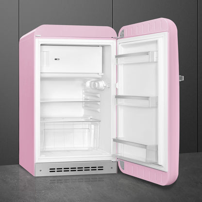 Tủ lạnh một cửa SMEG FAB10RPK6 màu hồng cánh phải
