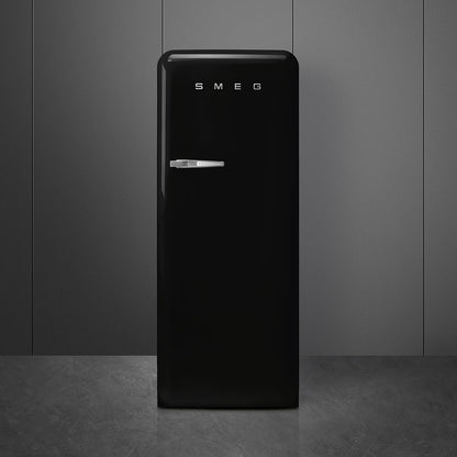 Tủ lạnh một cửa SMEG FAB28RBL5 màu đen cánh phải