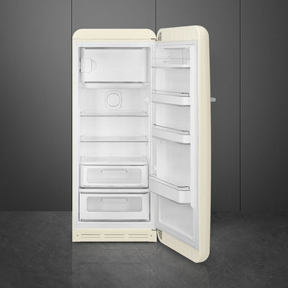 Tủ lạnh một cửa SMEG FAB28RCR5 màu kem cánh phải