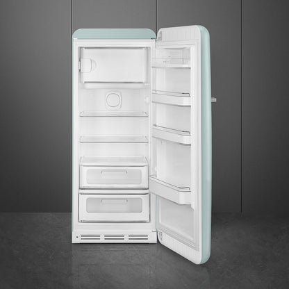 Tủ lạnh một cửa SMEG FAB28RDSA5 màu xanh muối biển cánh phải