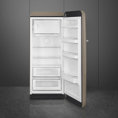 Tủ lạnh một cửa SMEG FAB28RDTP5 màu Taupe cánh phải