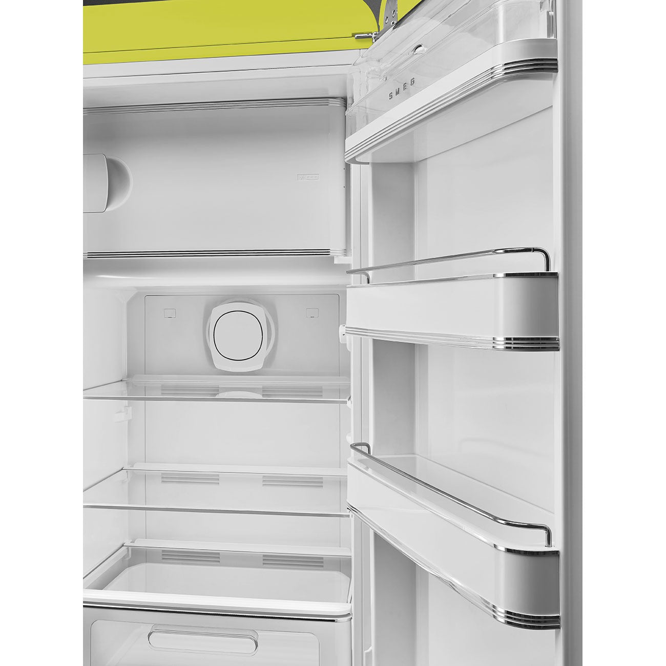 Tủ lạnh một cửa SMEG FAB28RLI5 màu chanh xanh cánh phải