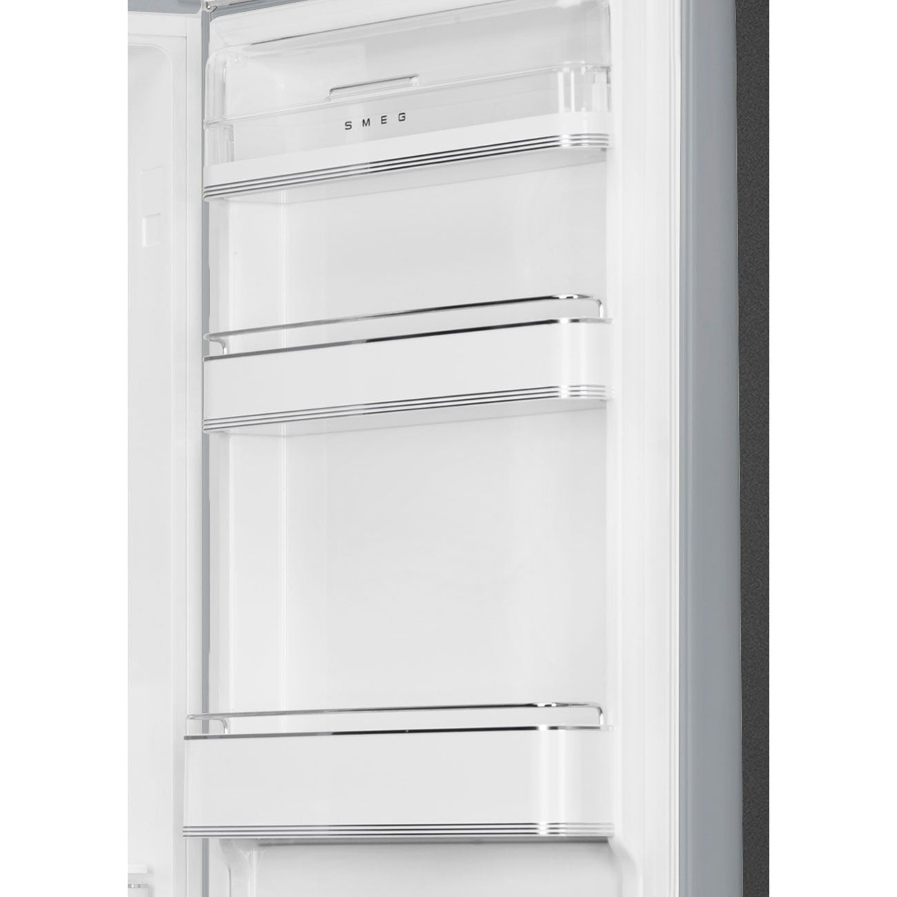 Tủ lạnh 2 ngăn SMEG FAB32RSV5 màu bạc cánh phải